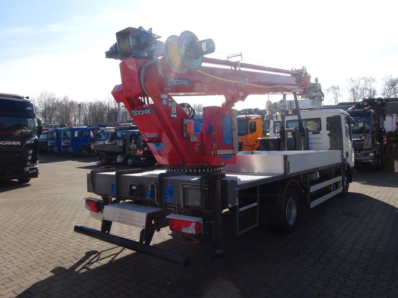 Nový Auto s hydraulickou rukou MAN 8.180 TGL + Böcker AK 32 Meter Dachdeckerkran: obrázok 6 Nový Auto s hydraulickou rukou MAN 8.180 TGL + Böcker AK 32 Meter Dachdeckerkran: obrázok 6