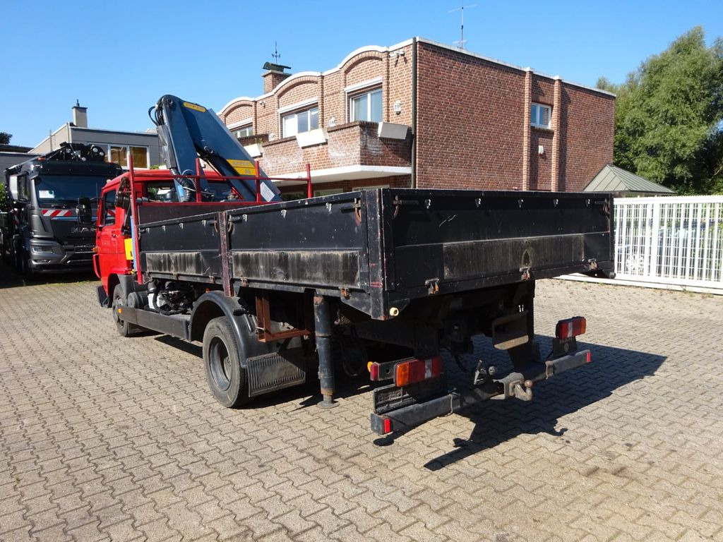 MAN 9.150 Pritsche + Effer 953S Dachdeckerkran 4x2 - Auto s hydraulickou rukou, Valníkový/ Plošinový nákladný automobil: obrázok 4 MAN 9.150 Pritsche + Effer 953S Dachdeckerkran 4x2 - Auto s hydraulickou rukou, Valníkový/ Plošinový nákladný automobil: obrázok 4