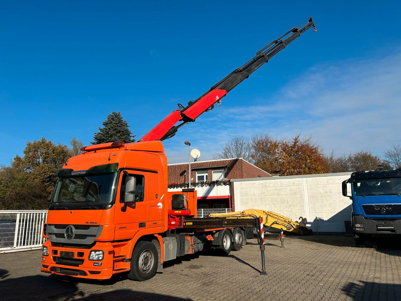 Mercedes-Benz 2541 Actros Plattform + FASSI Kran 6X2 - Auto s hydraulickou rukou: obrázok 5 Mercedes-Benz 2541 Actros Plattform + FASSI Kran 6X2 - Auto s hydraulickou rukou: obrázok 5
