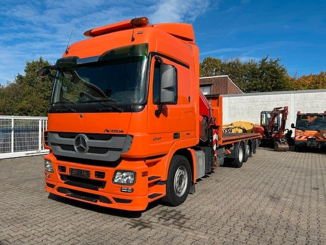 Mercedes-Benz 2541 Actros Plattform + FASSI Kran 6X2 - Auto s hydraulickou rukou: obrázok 1 Mercedes-Benz 2541 Actros Plattform + FASSI Kran 6X2 - Auto s hydraulickou rukou: obrázok 1