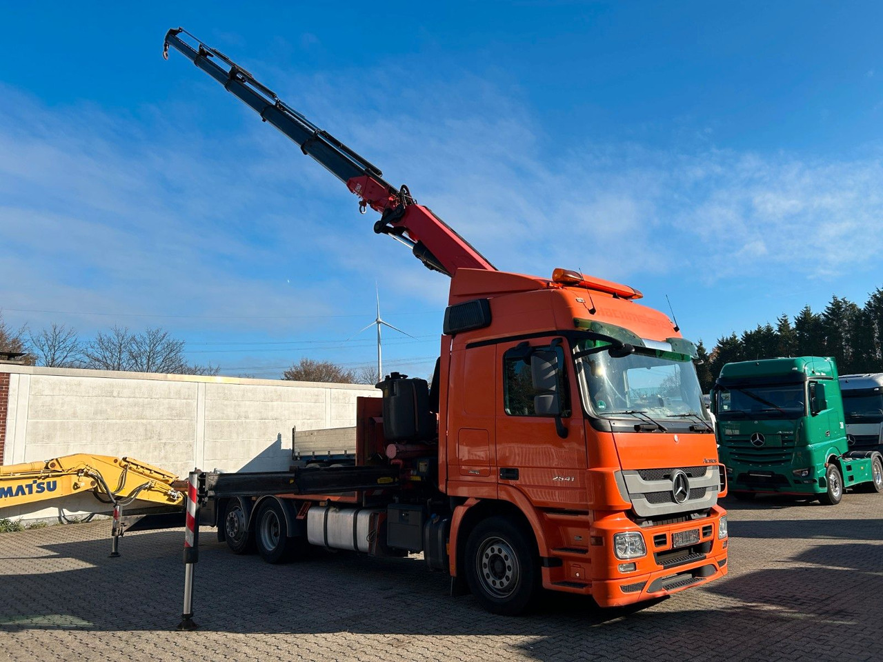 Mercedes-Benz 2541 Actros Plattform + FASSI Kran 6X2 - Auto s hydraulickou rukou: obrázok 4 Mercedes-Benz 2541 Actros Plattform + FASSI Kran 6X2 - Auto s hydraulickou rukou: obrázok 4