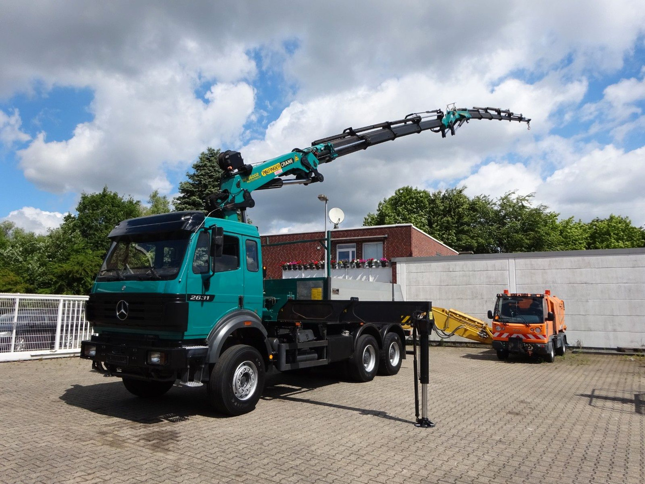 Mercedes-Benz 2631 + PK 36002 von 2007 4+6 mit Seilwinde - Auto s hydraulickou rukou: obrázok 4 Mercedes-Benz 2631 + PK 36002 von 2007 4+6 mit Seilwinde - Auto s hydraulickou rukou: obrázok 4
