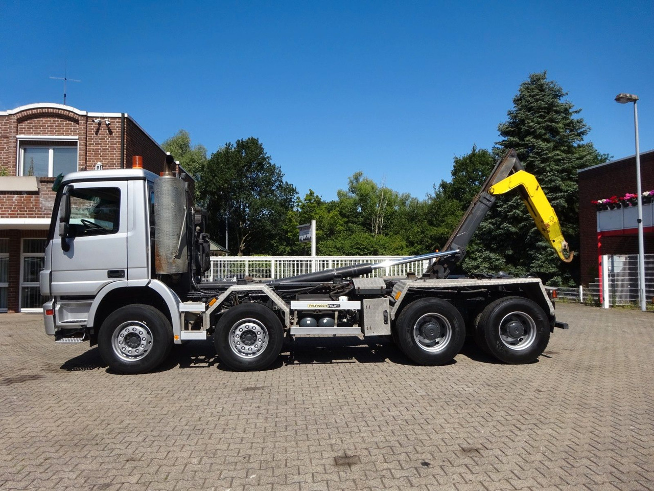 Hákový nosič kontajnerov Mercedes-Benz 3244  Actros PALFINGER Abroller 8x4: obrázok 6