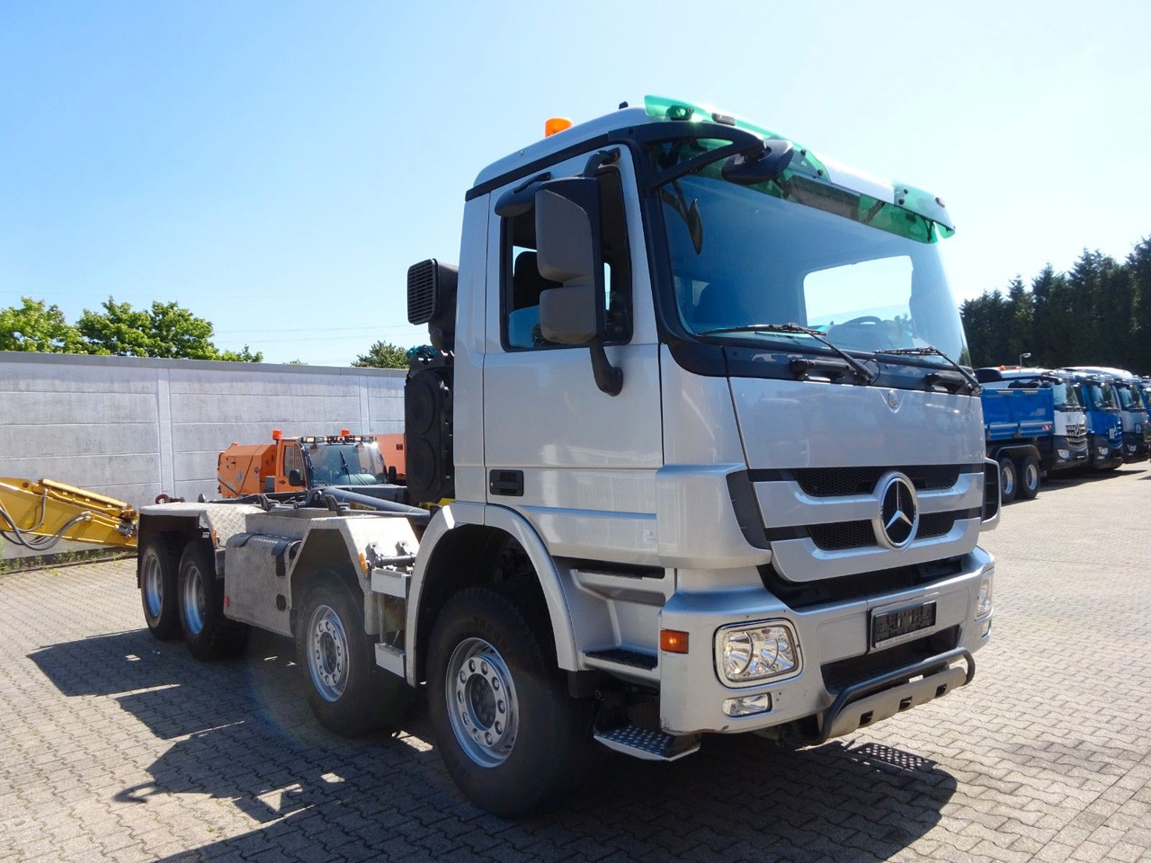 Hákový nosič kontajnerov Mercedes-Benz 3244  Actros PALFINGER Abroller 8x4: obrázok 20