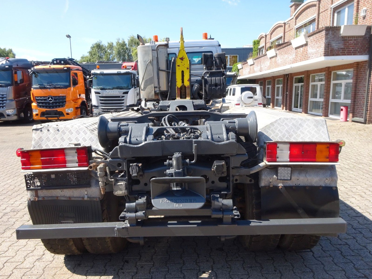 Hákový nosič kontajnerov Mercedes-Benz 3244  Actros PALFINGER Abroller 8x4: obrázok 8
