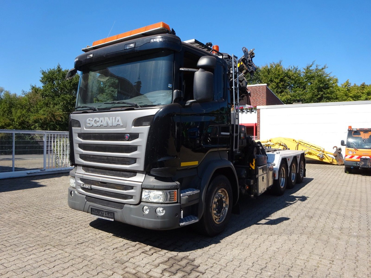 Scania R490 Abroller + HIAB 302E-6 Bj.2021 !Kran TRIDEM Scania R490 Abroller + HIAB 302E-6 Bj.2021 !Kran TRIDEM - Auto s hydraulickou rukou, Hákový nosič kontajnerov: obrázok 4 Scania R490 Abroller + HIAB 302E-6 Bj.2021 !Kran TRIDEM Scania R490 Abroller + HIAB 302E-6 Bj.2021 !Kran TRIDEM - Auto s hydraulickou rukou, Hákový nosič kontajnerov: obrázok 4