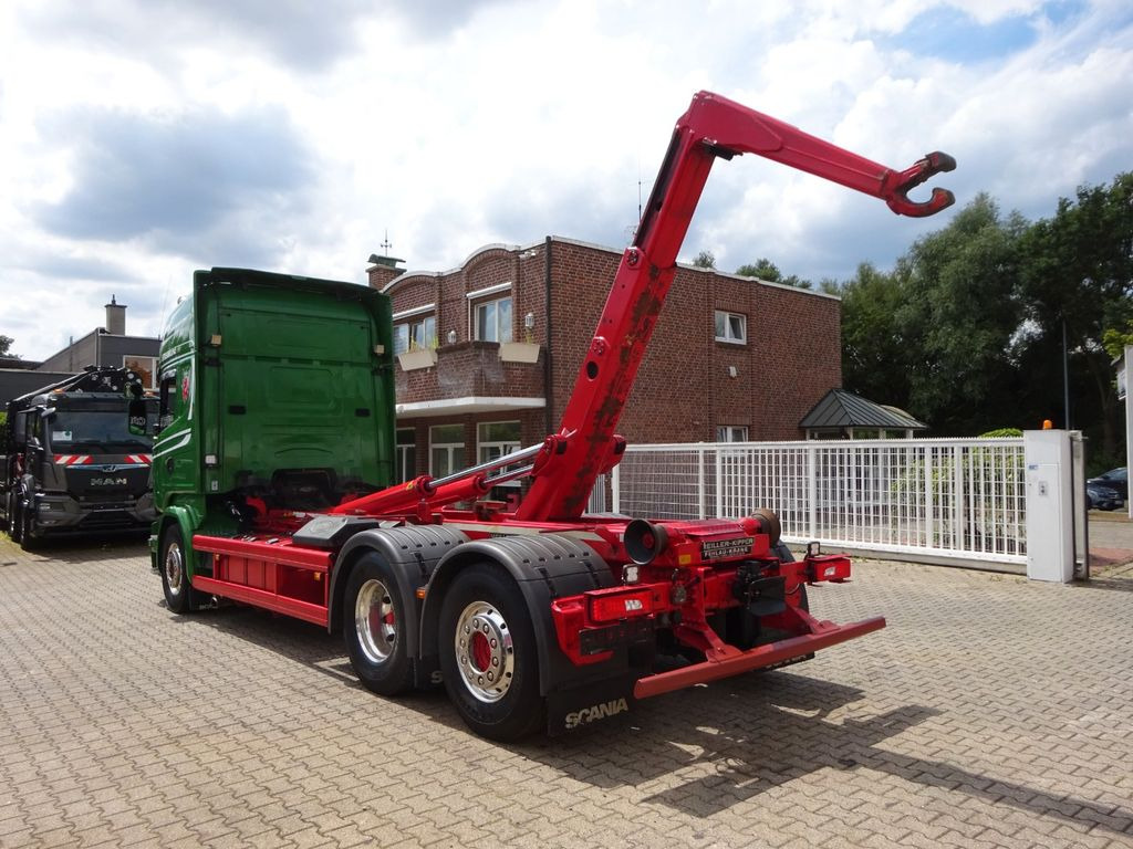 Scania R580 V8 MEILLER Neu Zustand - Hákový nosič kontajnerov: obrázok 5 Scania R580 V8 MEILLER Neu Zustand - Hákový nosič kontajnerov: obrázok 5