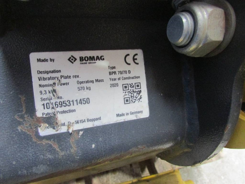 Bomag BPR 70/70 D Rüttelplatte 7.500 EUR - Vibračná doska: obrázok 4 Bomag BPR 70/70 D Rüttelplatte 7.500 EUR - Vibračná doska: obrázok 4