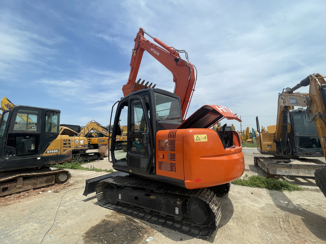 Hitachi ZX 70 - Pásové rýpadlo: obrázok 3 Hitachi ZX 70 - Pásové rýpadlo: obrázok 3