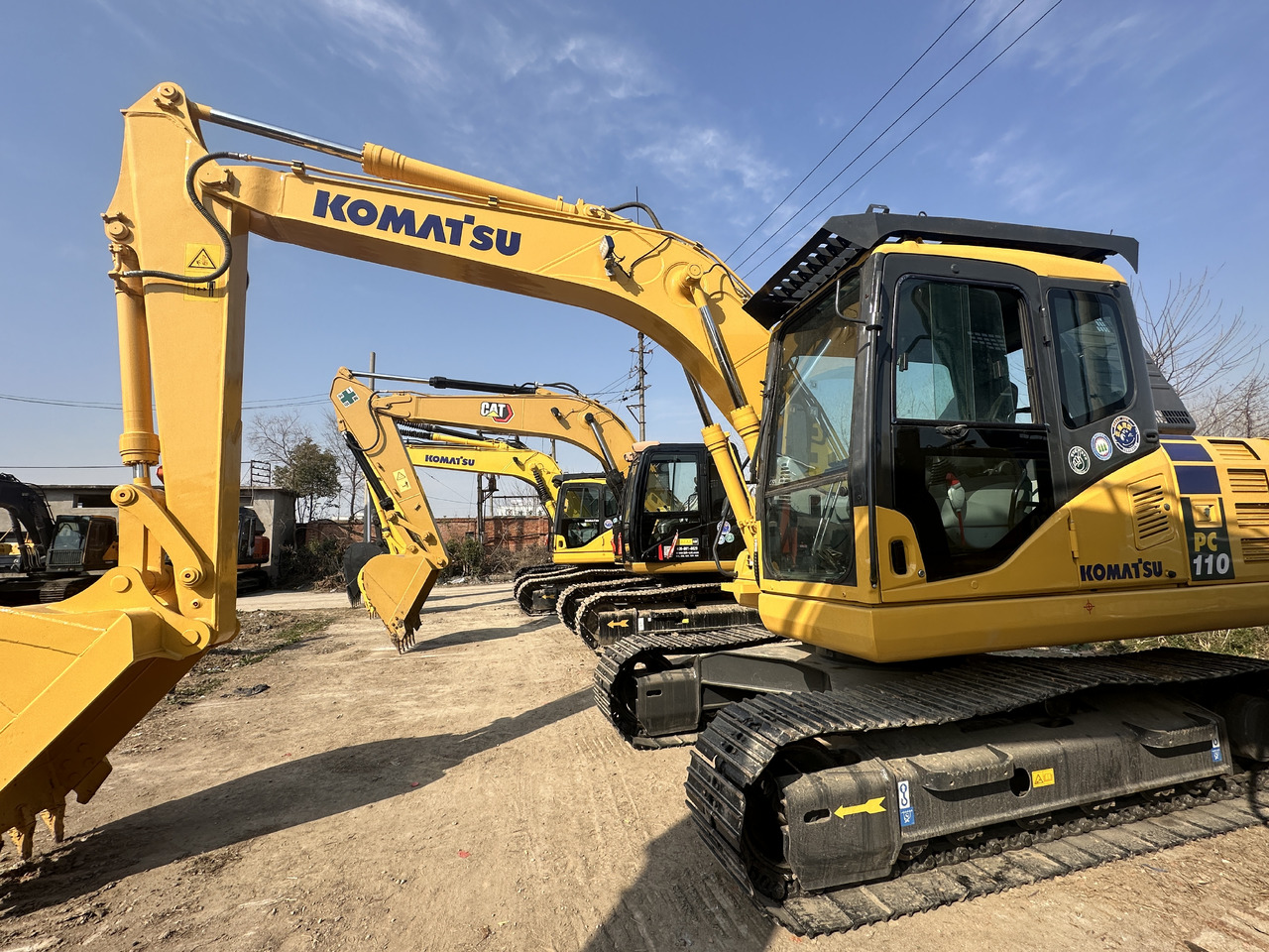 Komatsu PC110 - Pásové rýpadlo: obrázok 2 Komatsu PC110 - Pásové rýpadlo: obrázok 2
