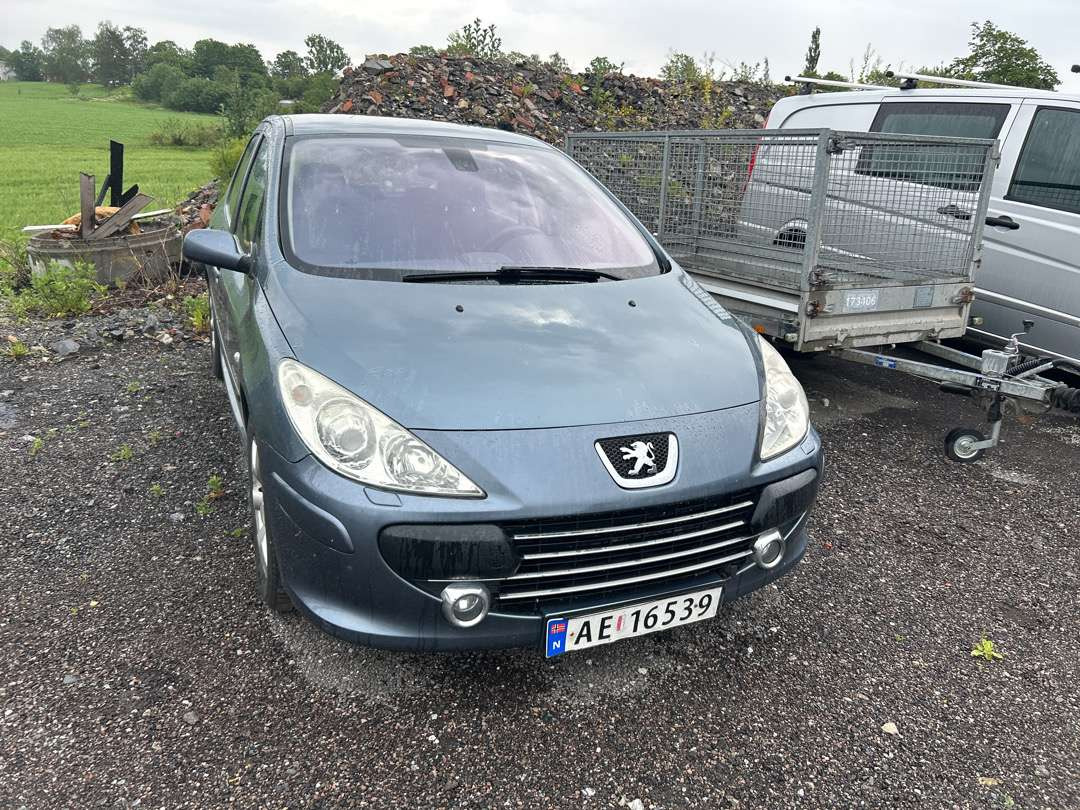 2007 Personbil PEUGEOT 307 EU-godkjent - Automobil: obrázok 2 2007 Personbil PEUGEOT 307 EU-godkjent - Automobil: obrázok 2