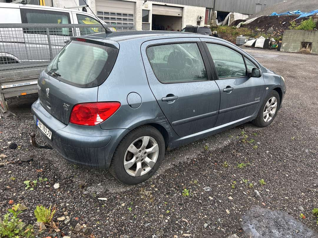 2007 Personbil PEUGEOT 307 EU-godkjent - Automobil: obrázok 3 2007 Personbil PEUGEOT 307 EU-godkjent - Automobil: obrázok 3