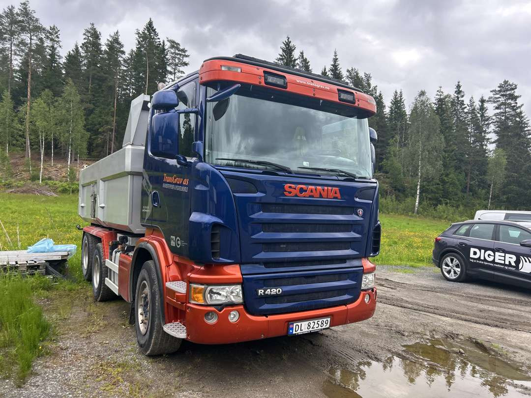 2008 Lastebil/dumper SCANIA R 420 CB6X2HNA EU-godkjent - Sklápač: obrázok 2 2008 Lastebil/dumper SCANIA R 420 CB6X2HNA EU-godkjent - Sklápač: obrázok 2