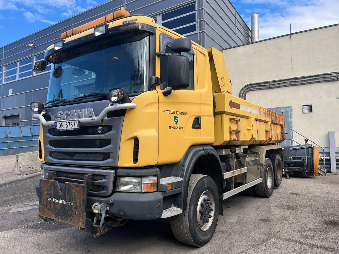 2011 Scania G400 Tippbil (selges på vegne av kommune) - Sklápač: obrázok 1 2011 Scania G400 Tippbil (selges på vegne av kommune) - Sklápač: obrázok 1