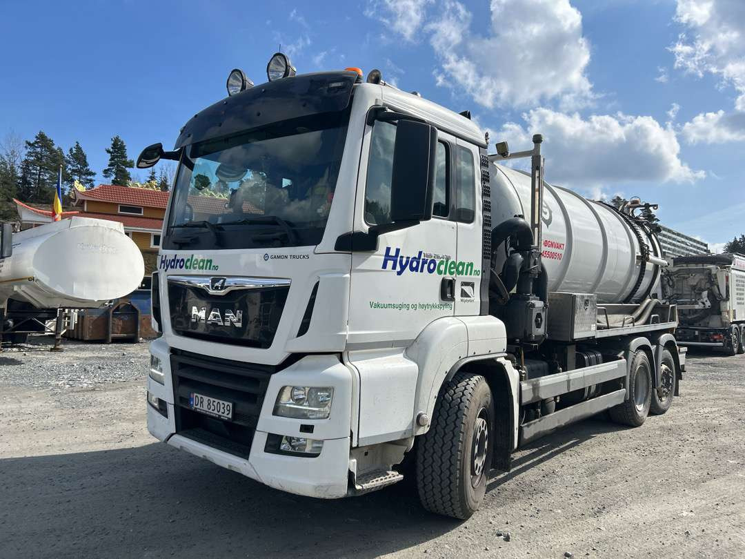 2020 Kombibil MAN TGS 26..470 Gamon Trucks KDIR EU-godkjent Euroklasse 6T - Fekálne vozidlo: obrázok 1 2020 Kombibil MAN TGS 26..470 Gamon Trucks KDIR EU-godkjent Euroklasse 6T - Fekálne vozidlo: obrázok 1