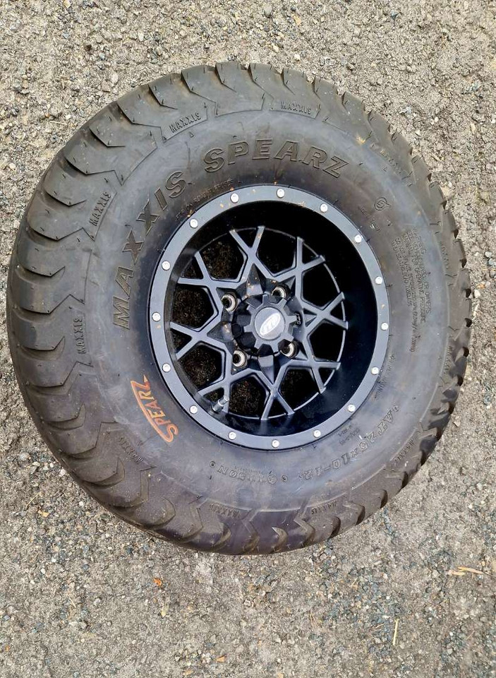 ATV-dekk med felger – Maxxis Spearz AT 25x10-12 – Blikkfang på hjul - Pneumatiky a disky: obrázok 3 ATV-dekk med felger – Maxxis Spearz AT 25x10-12 – Blikkfang på hjul - Pneumatiky a disky: obrázok 3