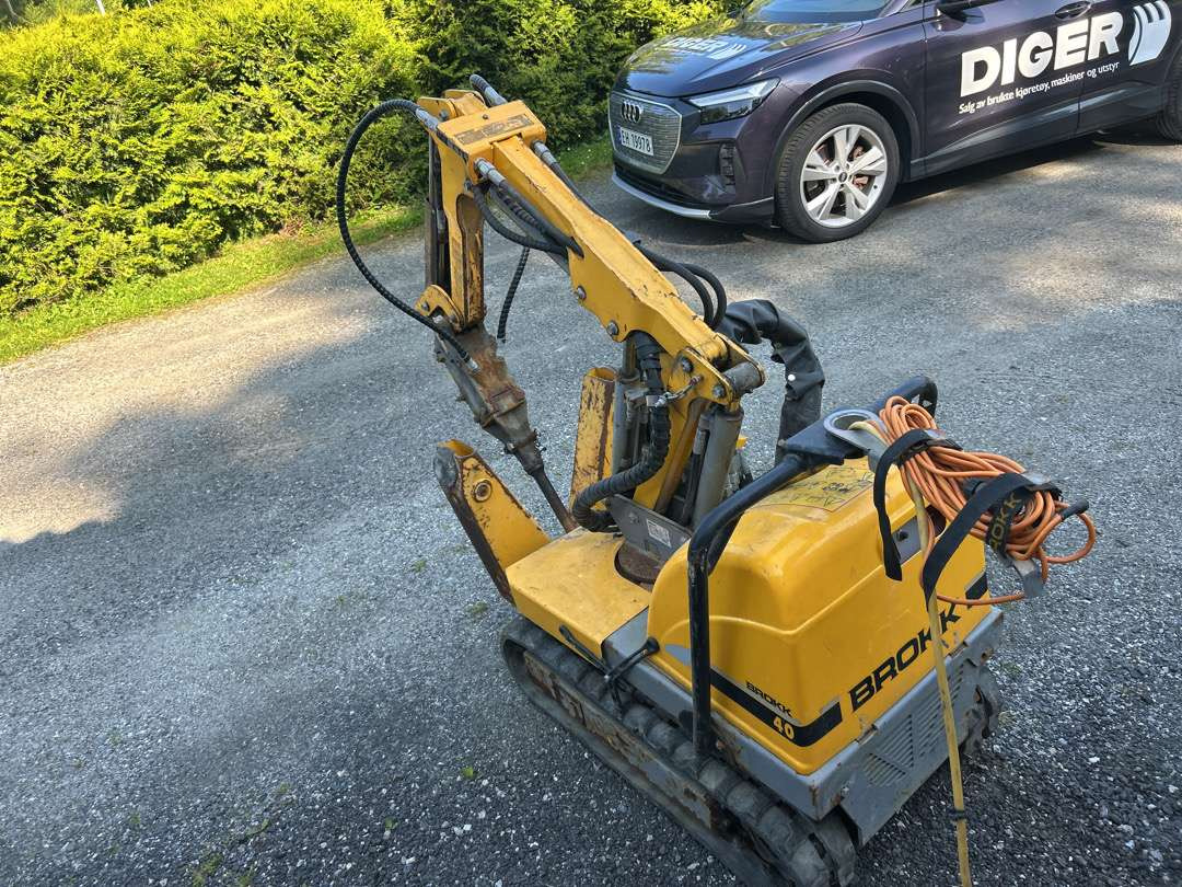 2006 elektrisk drevet rivningsrobot Fra Brokk 40 - Iné stroje: obrázok 4 2006 elektrisk drevet rivningsrobot Fra Brokk 40 - Iné stroje: obrázok 4