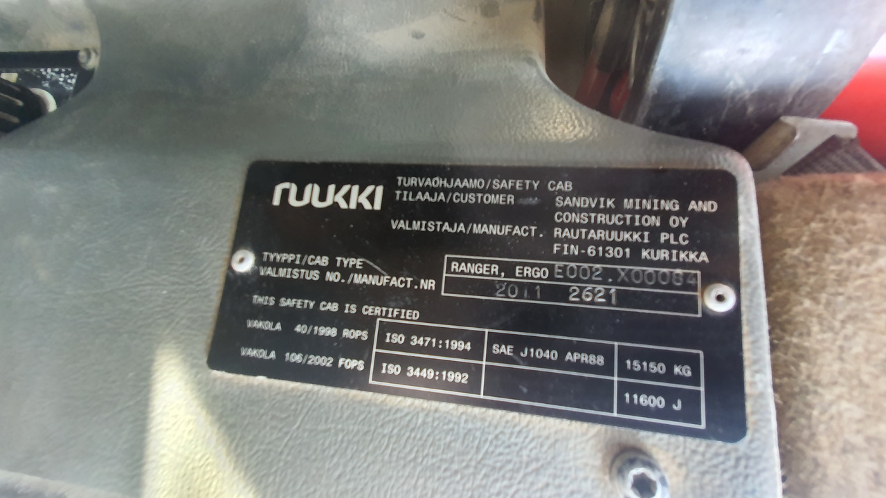 Leasing SANDVIK Ranger DX780 SANDVIK Ranger DX780: obrázok 32