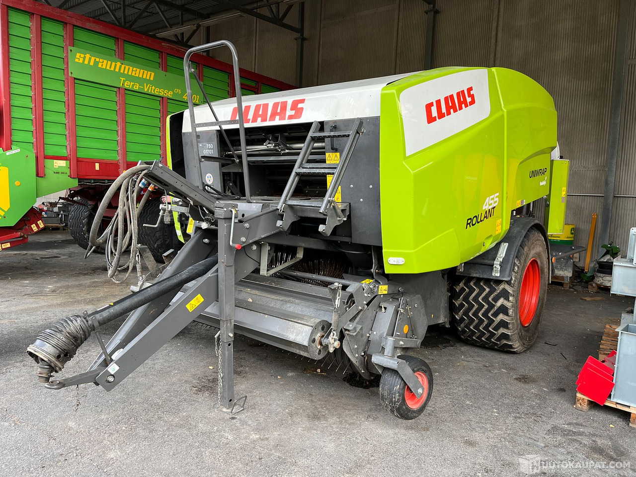 Claas 455 RC Uniwrap, 2021, MTK25, Tampere - Lis na okrúhle balíky, Obaľovací stroj: obrázok 2 Claas 455 RC Uniwrap, 2021, MTK25, Tampere - Lis na okrúhle balíky, Obaľovací stroj: obrázok 2