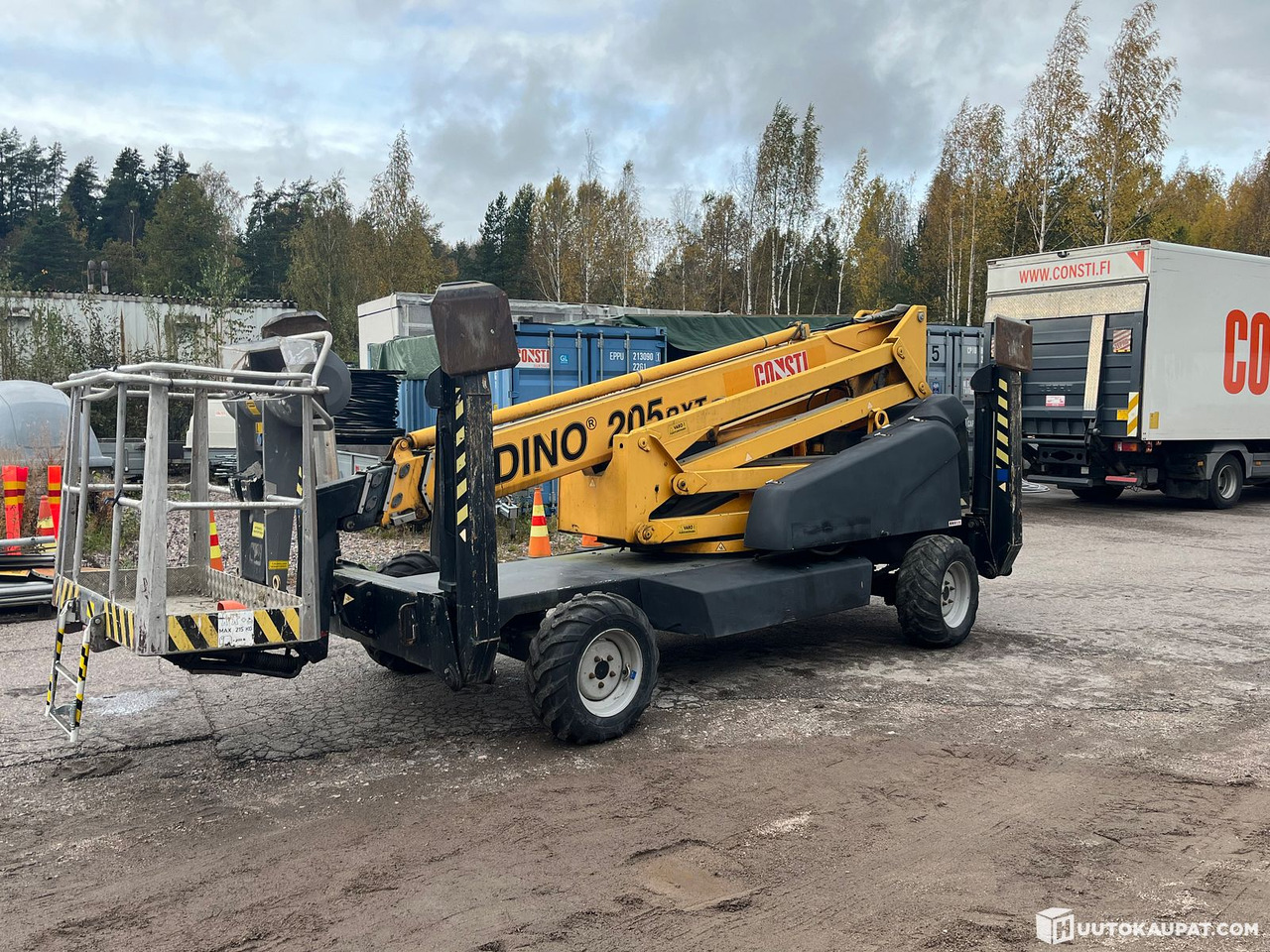 Dino 205RXT, Kuukulkija henkilönostin, Kymppi voimassa vuoteen 2029, Korjattavaksi, 2005, Vantaa - Prívesná plošina: obrázok 2 Dino 205RXT, Kuukulkija henkilönostin, Kymppi voimassa vuoteen 2029, Korjattavaksi, 2005, Vantaa - Prívesná plošina: obrázok 2