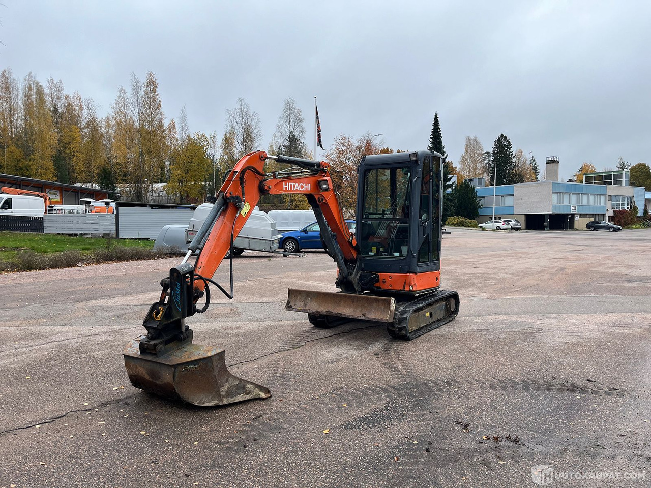 Hitachi Zaxis 29U, kaivinkone kallistajalla ja tyvitaitolla, 2014, Kouvola - Mini rýpadlo: obrázok 2 Hitachi Zaxis 29U, kaivinkone kallistajalla ja tyvitaitolla, 2014, Kouvola - Mini rýpadlo: obrázok 2