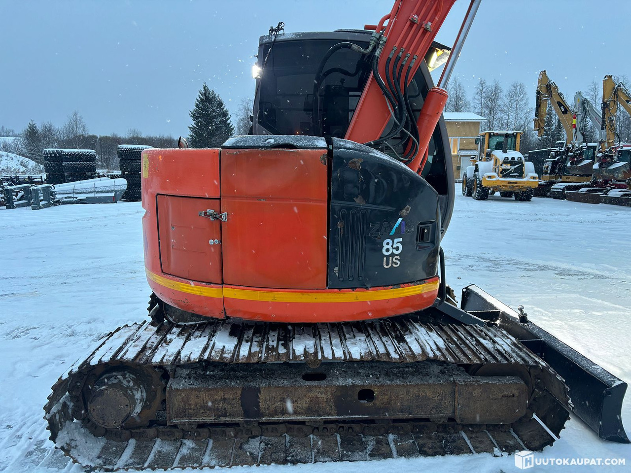 Hitachi Zaxis ZX85 with mono boom + Engcon. 2004. Tracked excavator, Tornio - Pásové rýpadlo: obrázok 5 Hitachi Zaxis ZX85 with mono boom + Engcon. 2004. Tracked excavator, Tornio - Pásové rýpadlo: obrázok 5
