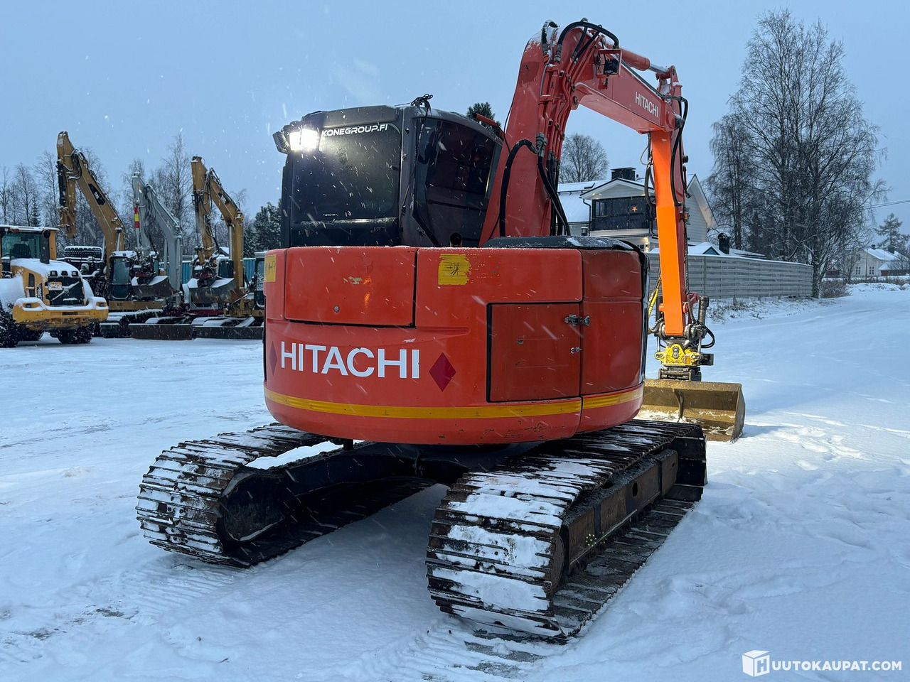 Hitachi Zaxis ZX85 with mono boom + Engcon. 2004. Tracked excavator, Tornio - Pásové rýpadlo: obrázok 3 Hitachi Zaxis ZX85 with mono boom + Engcon. 2004. Tracked excavator, Tornio - Pásové rýpadlo: obrázok 3
