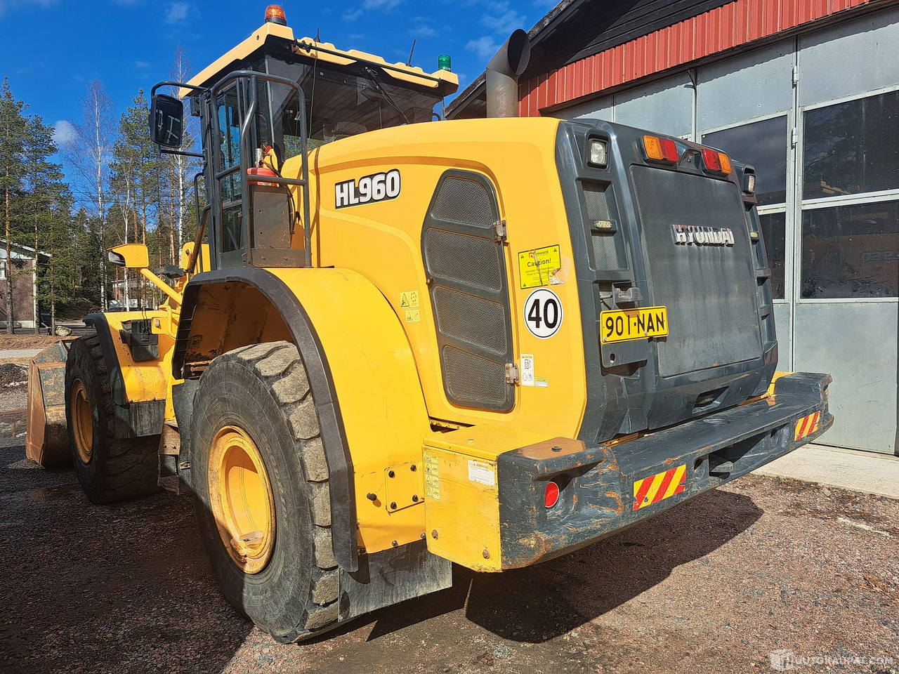 Hyundai HL 960, 2017 Pyöräkuormaaja, Oripää - Kolesový nakladač: obrázok 1 Hyundai HL 960, 2017 Pyöräkuormaaja, Oripää - Kolesový nakladač: obrázok 1