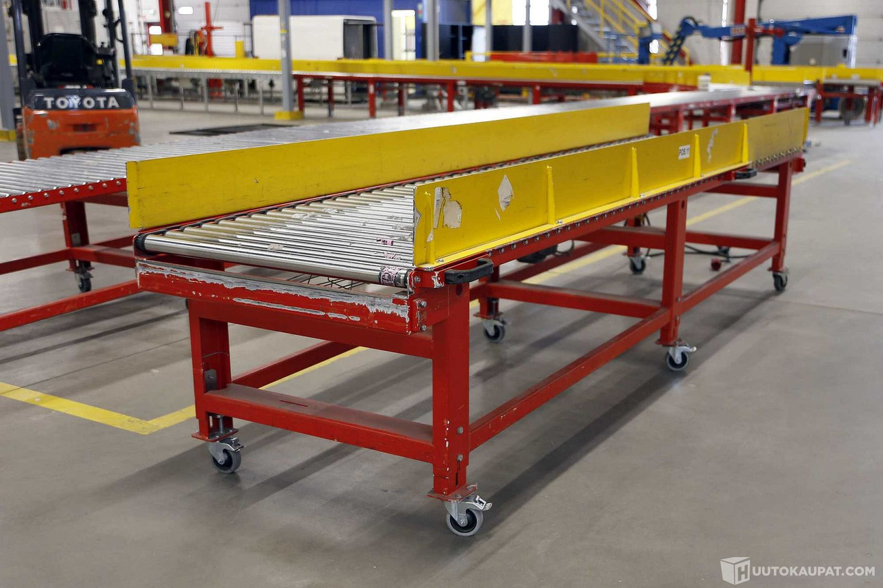 Moottoroitu, liikuteltava rullakuljetin, Ferroplan Oy. LGS6020, Vantaa - Iné stroje: obrázok 1 Moottoroitu, liikuteltava rullakuljetin, Ferroplan Oy. LGS6020, Vantaa - Iné stroje: obrázok 1