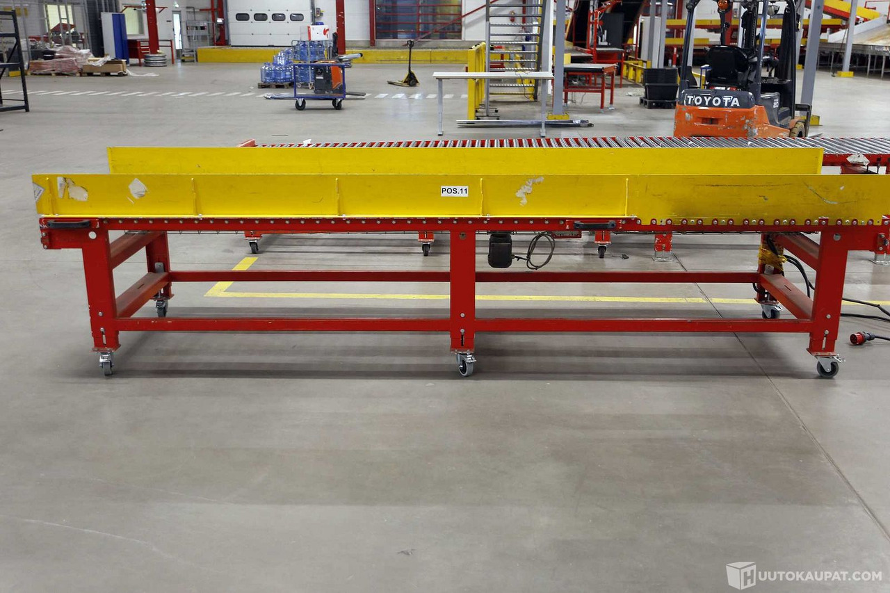 Moottoroitu, liikuteltava rullakuljetin, Ferroplan Oy. LGS6020, Vantaa - Iné stroje: obrázok 3 Moottoroitu, liikuteltava rullakuljetin, Ferroplan Oy. LGS6020, Vantaa - Iné stroje: obrázok 3