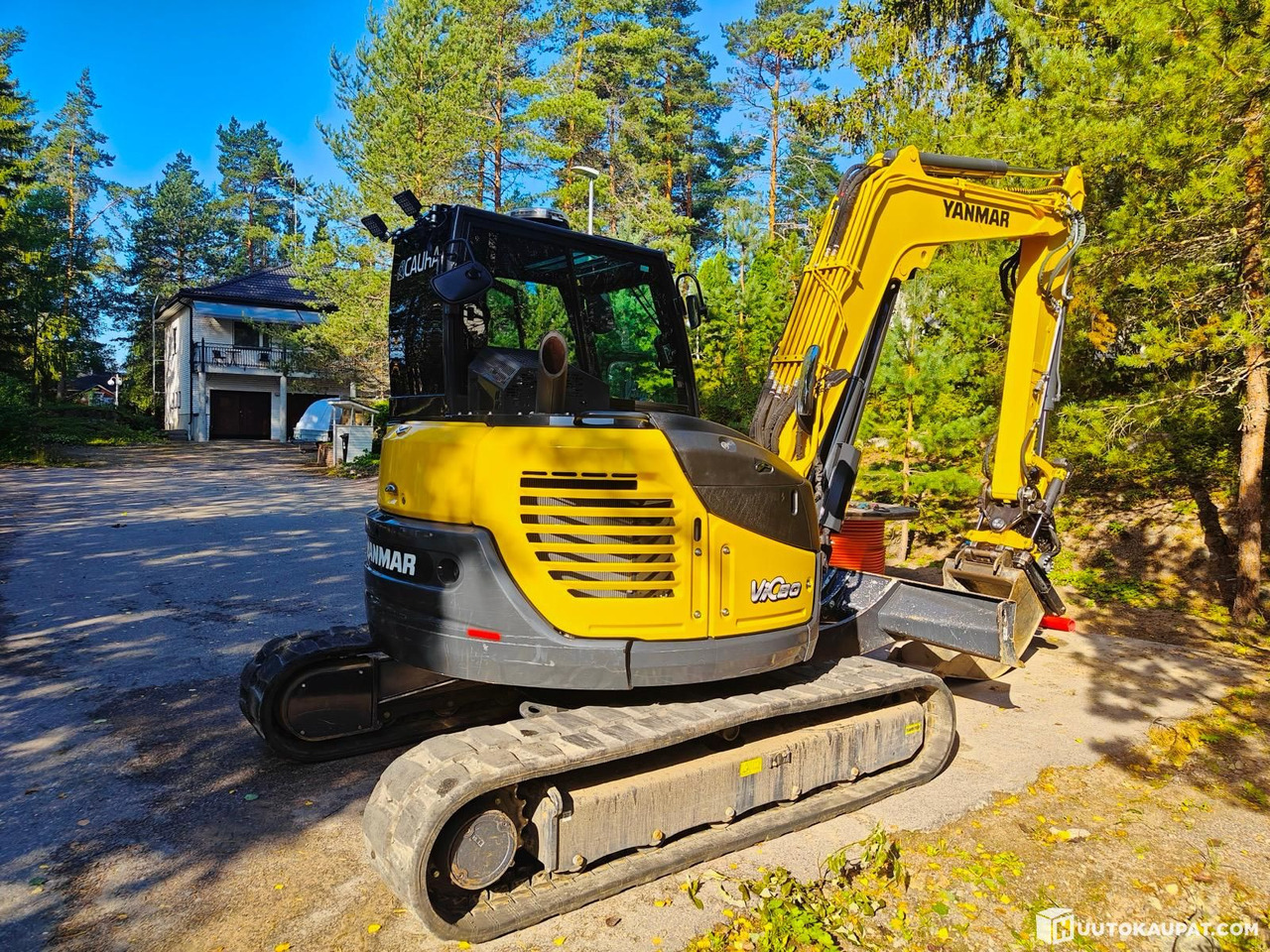 Kaivinkone Yanmar Vio80, 2022, Vantaa - Mini rýpadlo: obrázok 3 Kaivinkone Yanmar Vio80, 2022, Vantaa - Mini rýpadlo: obrázok 3