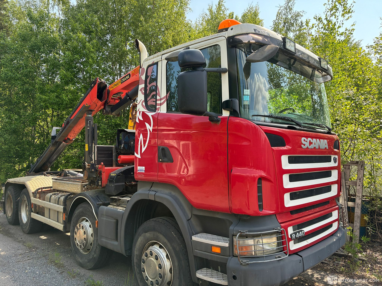 Scania R 440 8x4, 2010 Kuorma-Auto + Palfinger PK 23002 nosturi, Tampere - Nákladné auto: obrázok 2 Scania R 440 8x4, 2010 Kuorma-Auto + Palfinger PK 23002 nosturi, Tampere - Nákladné auto: obrázok 2