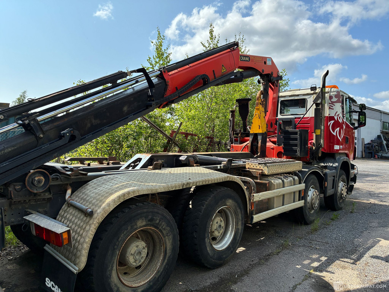 Scania R 440 8x4, 2010 Kuorma-Auto + Palfinger PK 23002 nosturi, Tampere - Nákladné auto: obrázok 4 Scania R 440 8x4, 2010 Kuorma-Auto + Palfinger PK 23002 nosturi, Tampere - Nákladné auto: obrázok 4