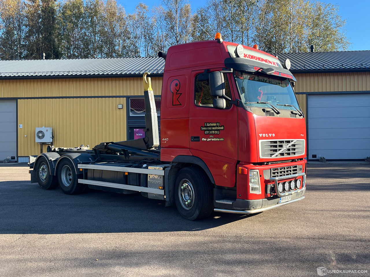 Volvo FH13 440, Koukkulava kuorma-auto, 2007, Todella siistikuntoinen, Lohja - Nákladné auto: obrázok 5 Volvo FH13 440, Koukkulava kuorma-auto, 2007, Todella siistikuntoinen, Lohja - Nákladné auto: obrázok 5