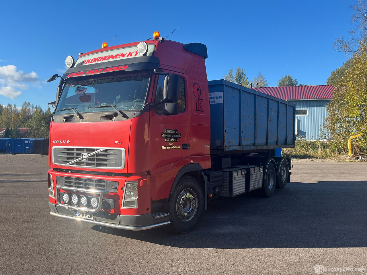Volvo FH13 440, Koukkulava kuorma-auto, 2007, Todella siistikuntoinen, Lohja - Nákladné auto: obrázok 2 Volvo FH13 440, Koukkulava kuorma-auto, 2007, Todella siistikuntoinen, Lohja - Nákladné auto: obrázok 2