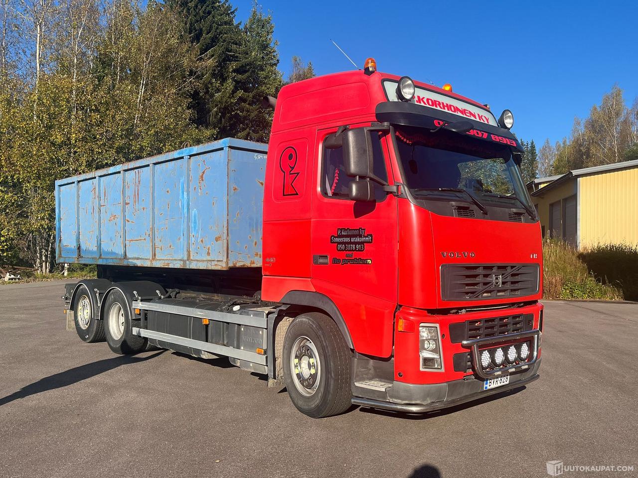 Volvo FH13 440, Koukkulava kuorma-auto, 2007, Todella siistikuntoinen, Lohja - Nákladné auto: obrázok 1 Volvo FH13 440, Koukkulava kuorma-auto, 2007, Todella siistikuntoinen, Lohja - Nákladné auto: obrázok 1