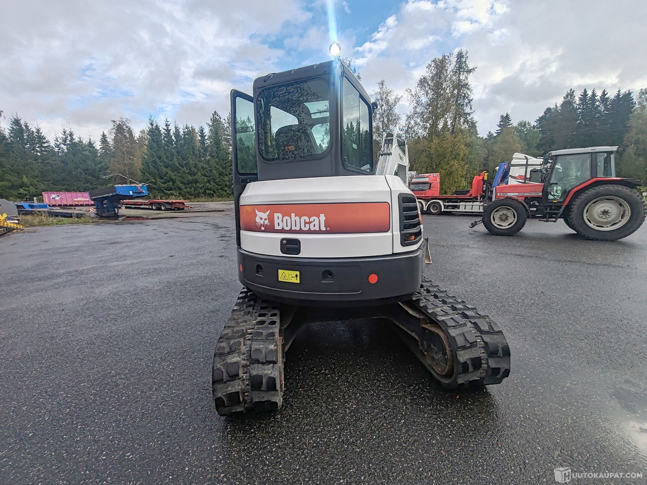 Stavebné stroje Bobcat E45 kaivinkone kahdella kauhalla, 1724H, 2021, Loimaa: obrázok 10
