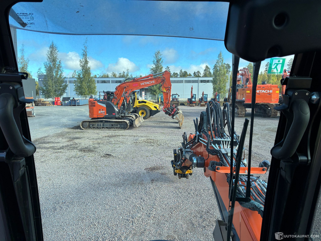 Stavebné stroje Hitachi ZX 95W-7, 2023 Pyörä alustainen kaivinkone, Pirkkala: obrázok 9