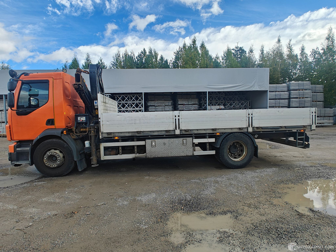 Volvo FLH 42 RD, 2011, Tuusula - Valníkový/ Plošinový nákladný automobil, Auto s hydraulickou rukou: obrázok 1 Volvo FLH 42 RD, 2011, Tuusula - Valníkový/ Plošinový nákladný automobil, Auto s hydraulickou rukou: obrázok 1