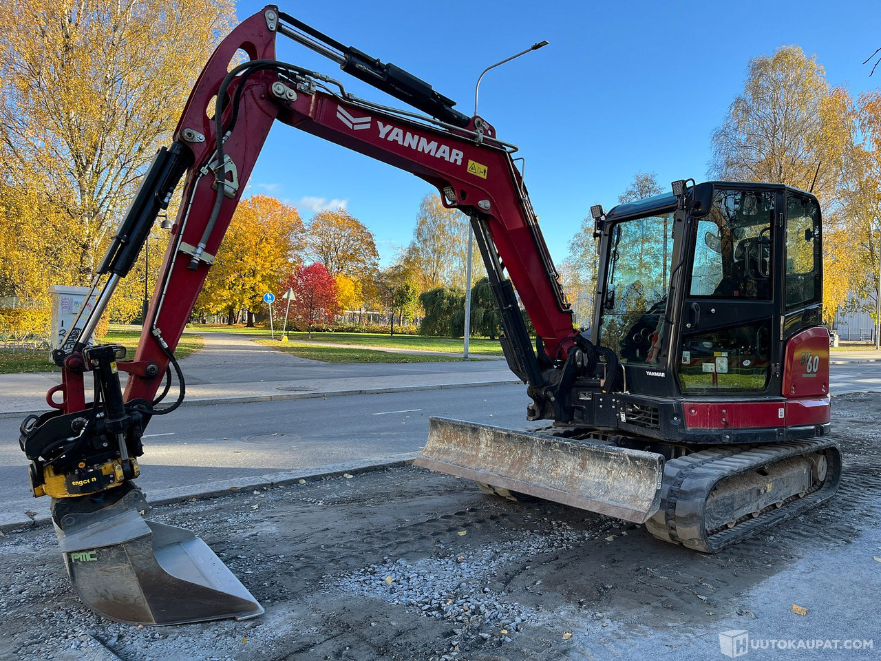 Yanmar SV60-B, engcon ja 7 työlaitetta, vm.2023/24, Tampere - Mini rýpadlo: obrázok 1 Yanmar SV60-B, engcon ja 7 työlaitetta, vm.2023/24, Tampere - Mini rýpadlo: obrázok 1