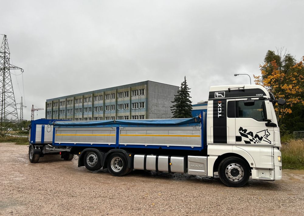 MAN TGX Tandem 1m burty TOP KOMPLET / ALUFELGI / zarejestrowany gotowy do pracy / przyczepa 18t / FULL OPCJA / 26.420 26.460 26.500 26.400 26.440 26.480 26.510 460 500 - Valníkový/ Plošinový nákladný automobil: obrázok 2 MAN TGX Tandem 1m burty TOP KOMPLET / ALUFELGI / zarejestrowany gotowy do pracy / przyczepa 18t / FULL OPCJA / 26.420 26.460 26.500 26.400 26.440 26.480 26.510 460 500 - Valníkový/ Plošinový nákladný automobil: obrázok 2