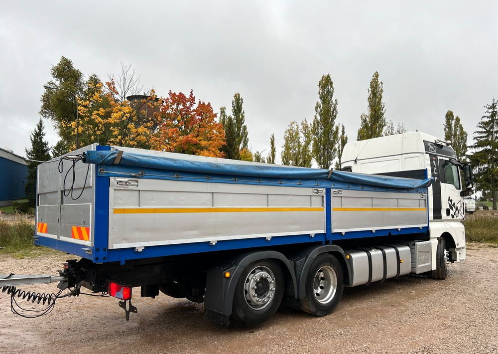 MAN TGX Tandem 1m burty TOP KOMPLET / ALUFELGI / zarejestrowany gotowy do pracy / przyczepa 18t / FULL OPCJA / 26.420 26.460 26.500 26.400 26.440 26.480 26.510 460 500 - Valníkový/ Plošinový nákladný automobil: obrázok 4 MAN TGX Tandem 1m burty TOP KOMPLET / ALUFELGI / zarejestrowany gotowy do pracy / przyczepa 18t / FULL OPCJA / 26.420 26.460 26.500 26.400 26.440 26.480 26.510 460 500 - Valníkový/ Plošinový nákladný automobil: obrázok 4