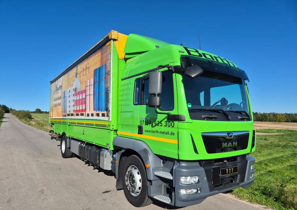 MAN Tgm 18.320 FULL SERWIS UNIKAT TOP ORYGINALNY PRZEBIEG z Niemiec AUTOMAT WINDA ACC Pirelli klima postojowa 18.250 18.290 15.250 15.290 15.320 - Plachtové nákladné vozidlo: obrázok 1 MAN Tgm 18.320 FULL SERWIS UNIKAT TOP ORYGINALNY PRZEBIEG z Niemiec AUTOMAT WINDA ACC Pirelli klima postojowa 18.250 18.290 15.250 15.290 15.320 - Plachtové nákladné vozidlo: obrázok 1