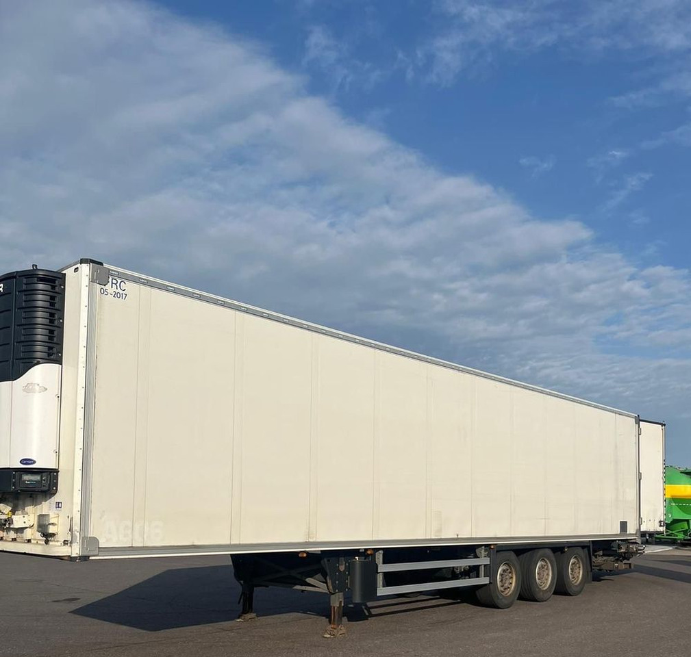 Schmitz Cargobull CARRIER MAXIMA 1300 / WINDA / DOPPEL STOCK / ŚCIANA GRODZIOWA / BELKI / PODNOSZONA OŚ / z Niemiec / TOP STAN 2011/ CARRIER CHŁODNIA CHLODNIA LODÓWKA PODWÓJNY ZAŁADUNEK PIĘTROWA - Náves chladírenské: obrázok 2 Schmitz Cargobull CARRIER MAXIMA 1300 / WINDA / DOPPEL STOCK / ŚCIANA GRODZIOWA / BELKI / PODNOSZONA OŚ / z Niemiec / TOP STAN 2011/ CARRIER CHŁODNIA CHLODNIA LODÓWKA PODWÓJNY ZAŁADUNEK PIĘTROWA - Náves chladírenské: obrázok 2