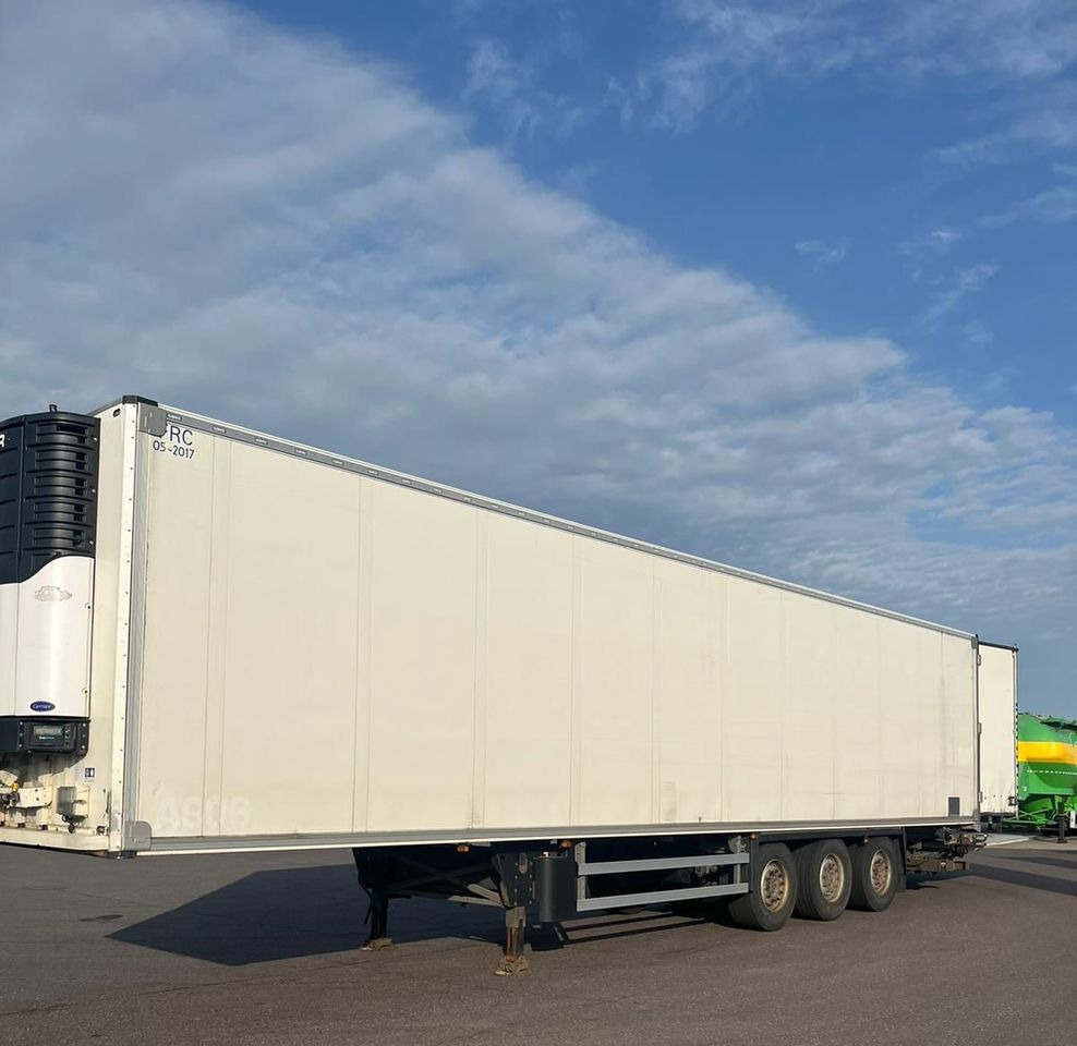 Schmitz Cargobull CARRIER MAXIMA 1300 / WINDA / DOPPEL STOCK / ŚCIANA GRODZIOWA / BELKI / PODNOSZONA OŚ / z Niemiec / TOP STAN 2011/ CARRIER CHŁODNIA CHLODNIA LODÓWKA PODWÓJNY ZAŁADUNEK PIĘTROWA - Náves chladírenské: obrázok 5 Schmitz Cargobull CARRIER MAXIMA 1300 / WINDA / DOPPEL STOCK / ŚCIANA GRODZIOWA / BELKI / PODNOSZONA OŚ / z Niemiec / TOP STAN 2011/ CARRIER CHŁODNIA CHLODNIA LODÓWKA PODWÓJNY ZAŁADUNEK PIĘTROWA - Náves chladírenské: obrázok 5
