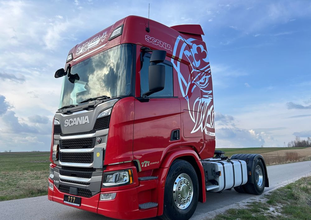 Scania R450 FULL ADR RETARDER ALUFELGI z Niemiec od jedynego właściciela ! HYDRAULIKA spod beczki spożywczej ! / do wywrotu ruchomej podłogi beczki TOP TOP TOP OKAZJA - Ťahač: obrázok 4 Scania R450 FULL ADR RETARDER ALUFELGI z Niemiec od jedynego właściciela ! HYDRAULIKA spod beczki spożywczej ! / do wywrotu ruchomej podłogi beczki TOP TOP TOP OKAZJA - Ťahač: obrázok 4