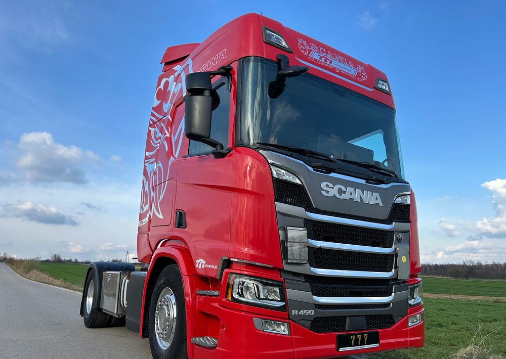 Scania R450 FULL ADR RETARDER ALUFELGI z Niemiec od jedynego właściciela ! HYDRAULIKA spod beczki spożywczej ! / do wywrotu ruchomej podłogi beczki TOP TOP TOP OKAZJA - Ťahač: obrázok 2 Scania R450 FULL ADR RETARDER ALUFELGI z Niemiec od jedynego właściciela ! HYDRAULIKA spod beczki spożywczej ! / do wywrotu ruchomej podłogi beczki TOP TOP TOP OKAZJA - Ťahač: obrázok 2