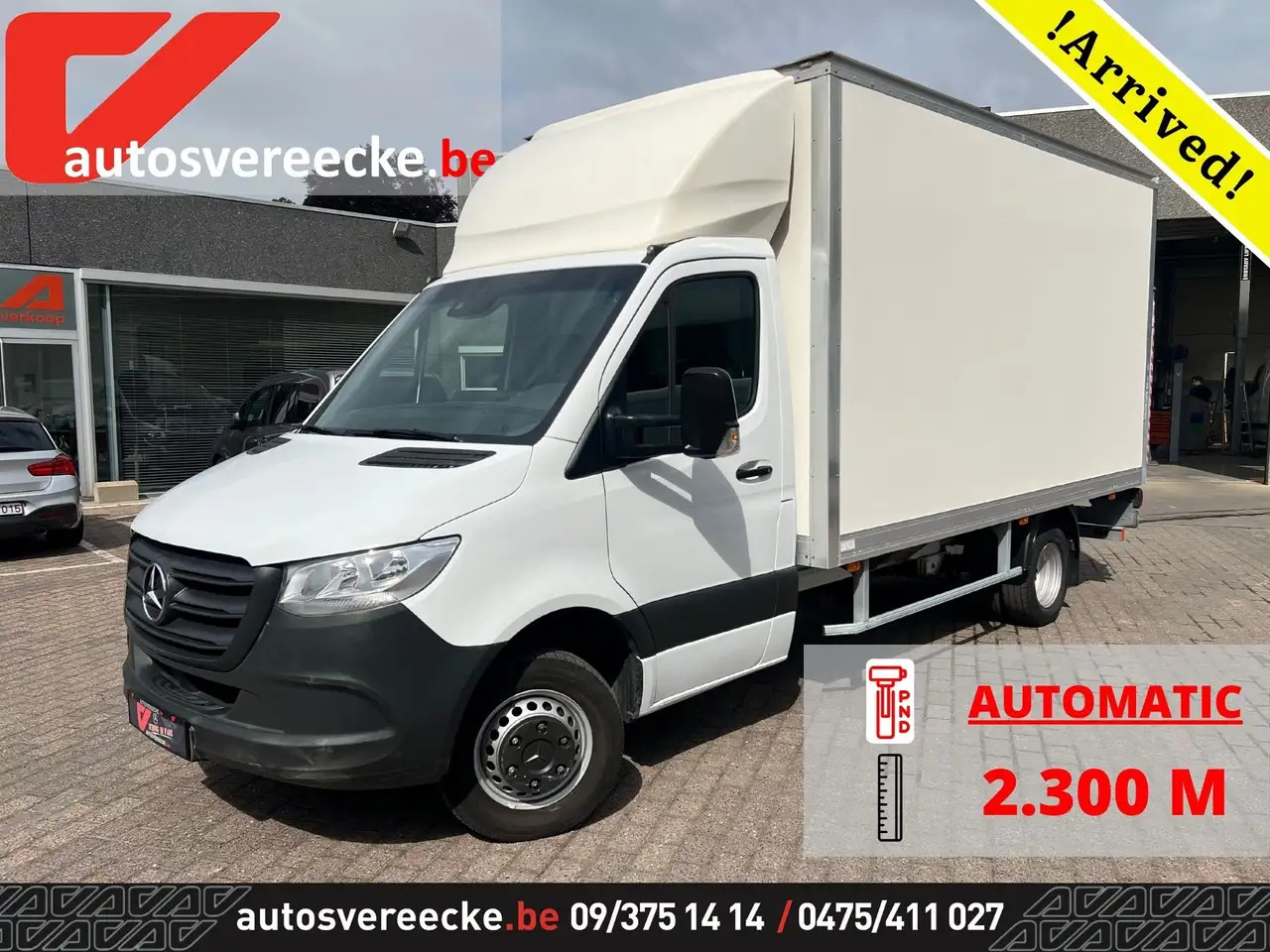 Mercedes-Benz Sprinter 515 KAST+LIFT + SPOILER (35.250ex) 2.300M - Dodávka skriňová nadstavba: obrázok 1 Mercedes-Benz Sprinter 515 KAST+LIFT + SPOILER (35.250ex) 2.300M - Dodávka skriňová nadstavba: obrázok 1