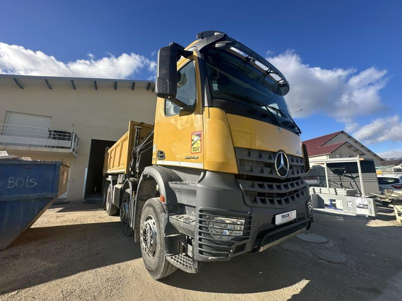 Mercedes Arocs 3243 KN - Sklápač, Auto s hydraulickou rukou: obrázok 2 Mercedes Arocs 3243 KN - Sklápač, Auto s hydraulickou rukou: obrázok 2