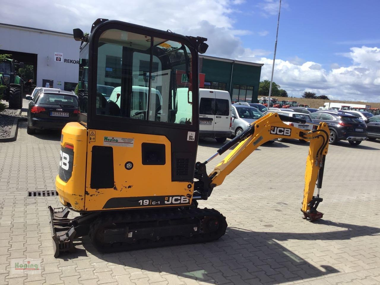 JCB 19C-1 - Mini rýpadlo: obrázok 4 JCB 19C-1 - Mini rýpadlo: obrázok 4